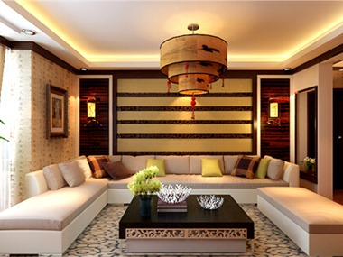 中式风格的客厅具有内蕴的风格，中式这样表现使整体空
