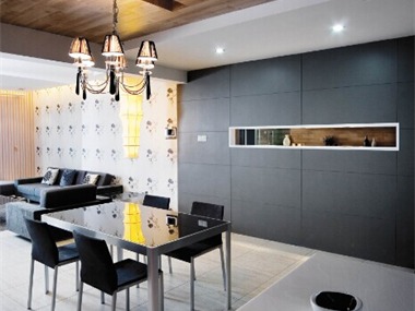 现代奢华以简洁的方式演绎高品质的室内空间设计。新奢
