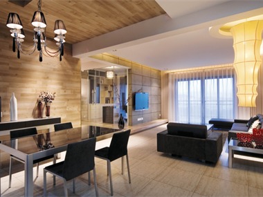 现代奢华以简洁的方式演绎高品质的室内空间设计。新奢