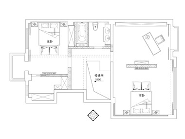 新中式風格以符合現(xiàn)代人的生活習慣的室內(nèi)居住空間現(xiàn)實