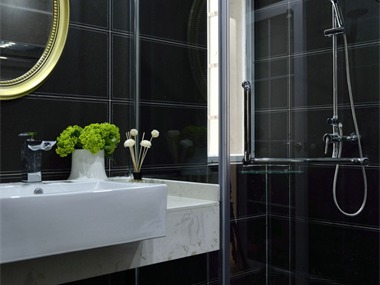 现代风格设计案例浴室