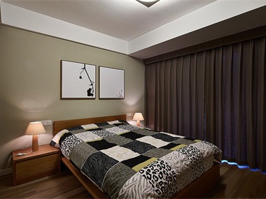 现代风格设计案例卧室