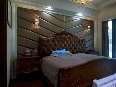 美式---别墅设计卧室卧室