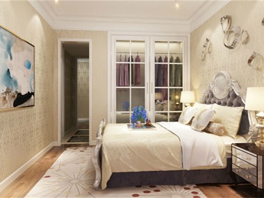 简约温馨欧式风格设计卧室卧室