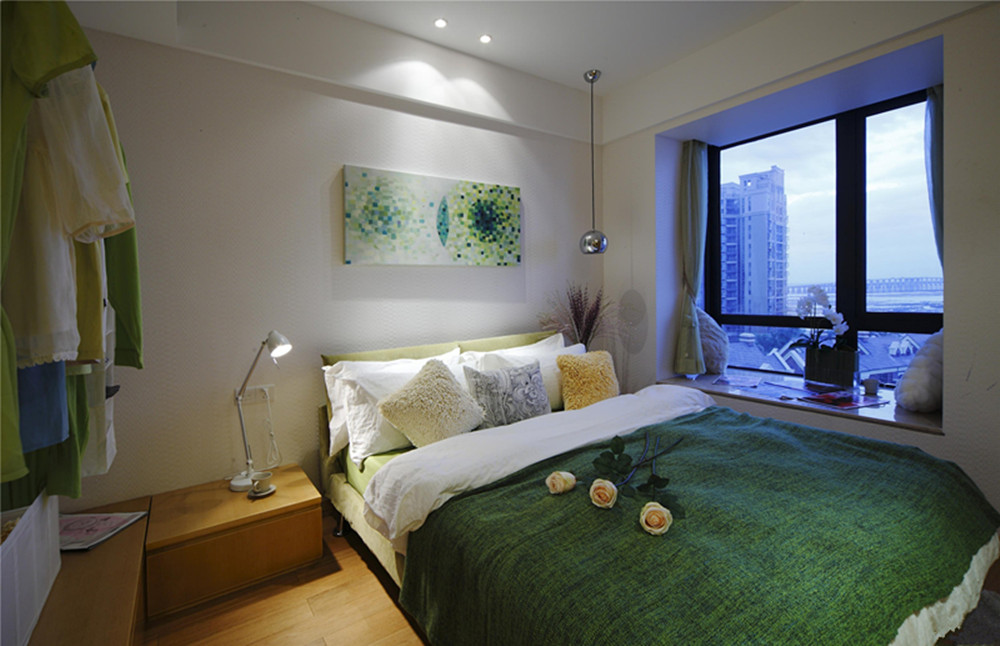 现代简洁别墅设计案例卧室