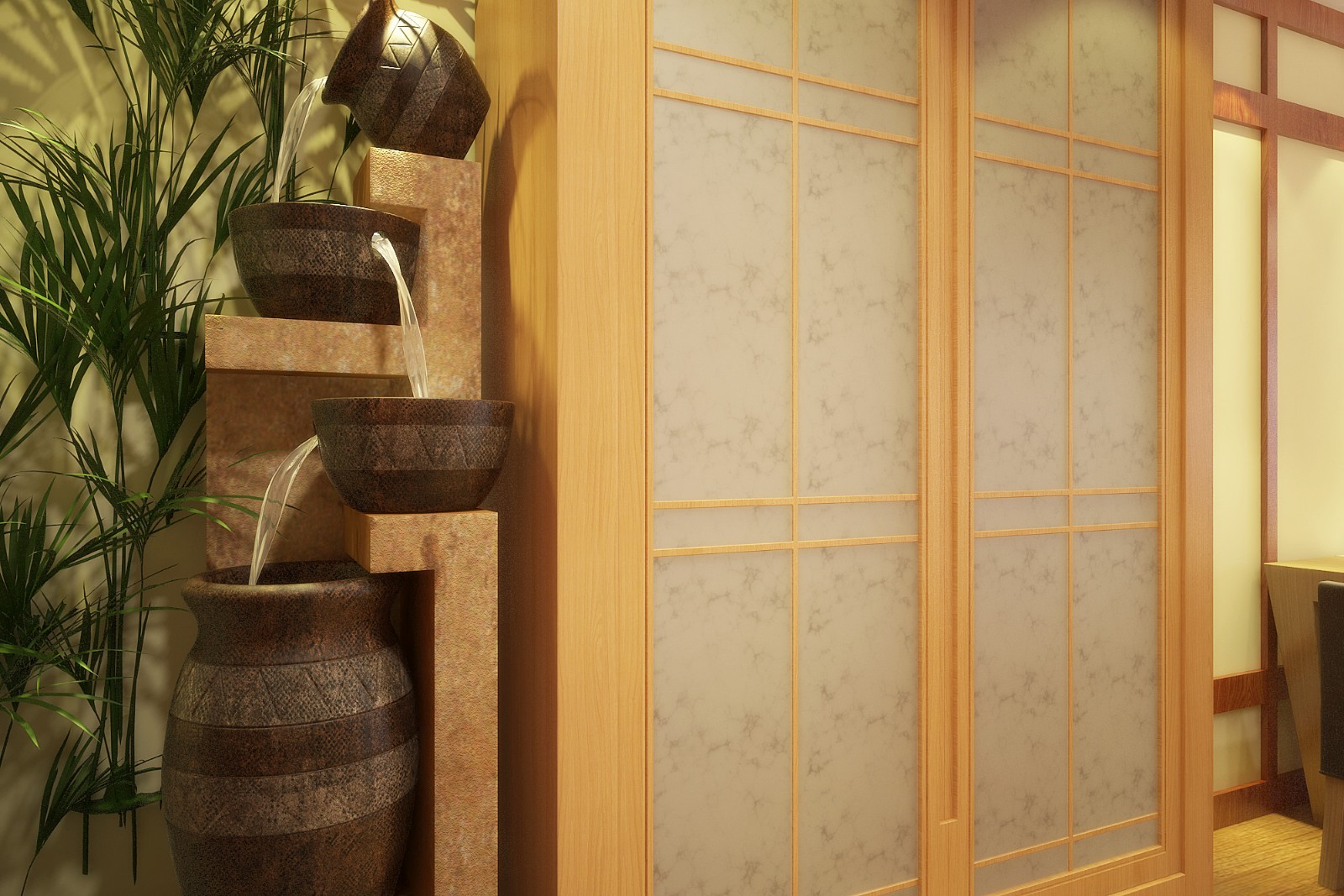 日式客厅其它效果图