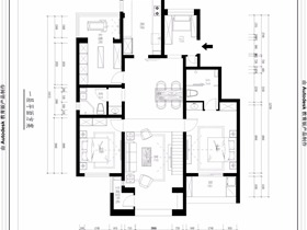 頂層LOFT現(xiàn)代簡約風格平面圖